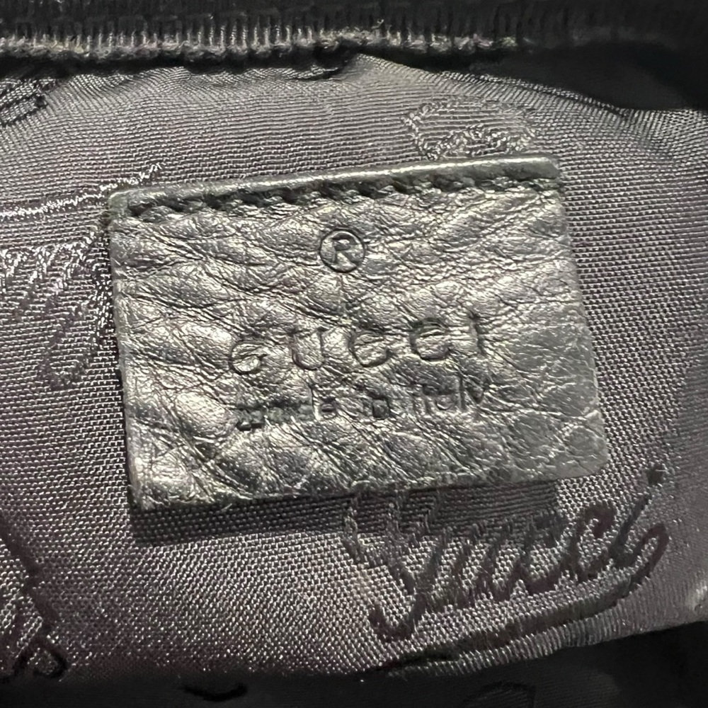 Gucci Monogram Leather Crossbody Belt Bag - Picture 6 of 9
